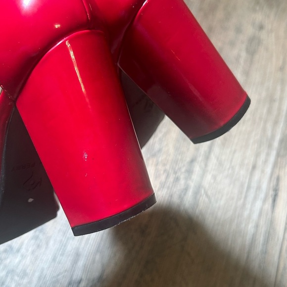 Katy Perry Collections Red Women's Heels Size: 7 - Picture 6 of 10